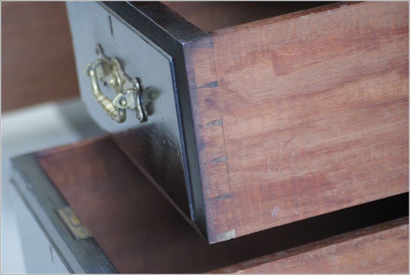 4030 Antique Mahogany Writing Desk by Maple & Co (9)